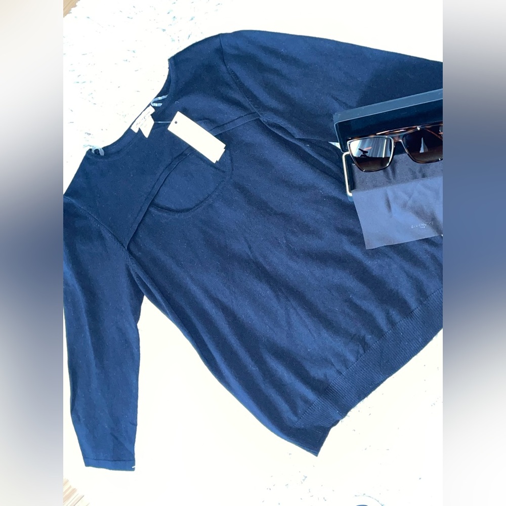 New With Tags Cotton Emporium Black Long Sleeve